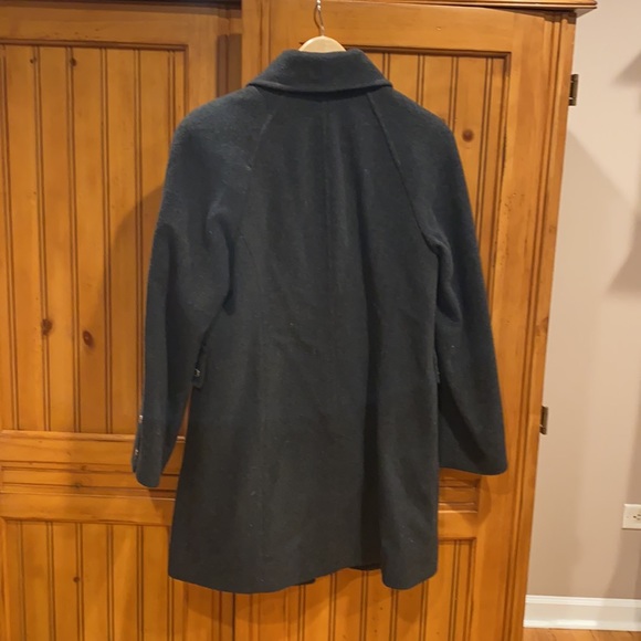 Michael Kors charcoal gray wool coat - Picture 2 of 9